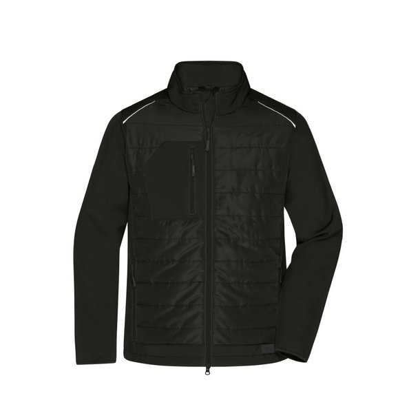 Men\'s Hybrid Jacket-Softshelljacke im attraktiven Materialmix