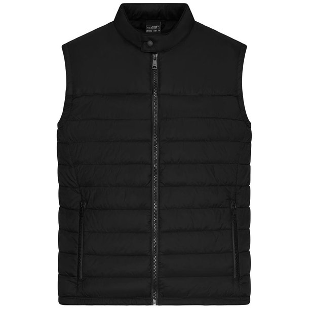 Men\'s Padded Vest-Steppweste mit Stehkragen für Promotion und Lifestyle