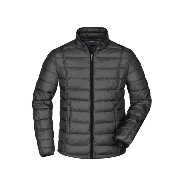 Men\'s Quilted Down Jacket-Sportliche Daunenjacke mit Stehkragen