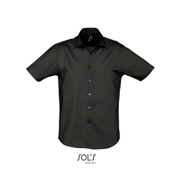 Men´s Stretch-Shirt Broadway Short Sleeve