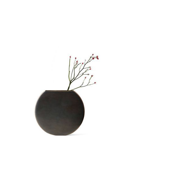 Menu Moon Vase Bronzed Brass