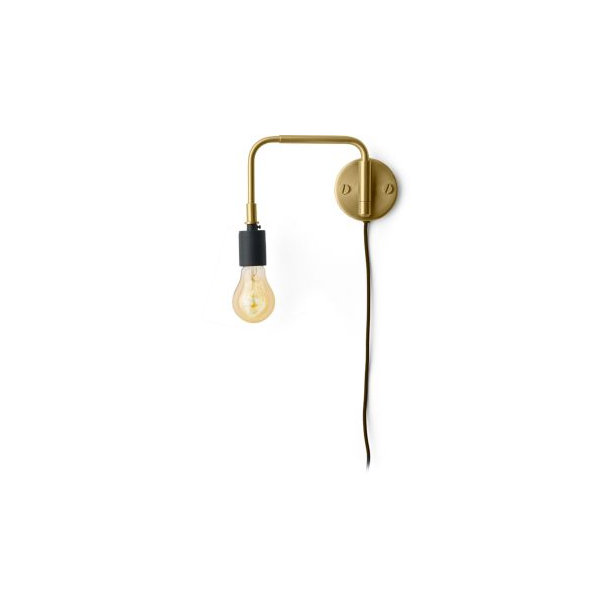 Menu TRIBECA  Staple Wall Lamp Brass Wandleuchte