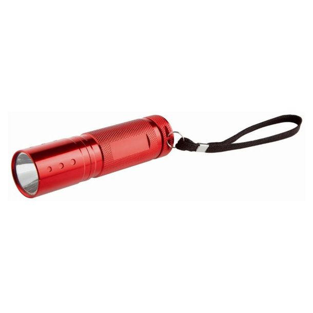 Metmaxx® LED MegaBeam Taschenlampe "GoRed3Watt" rot