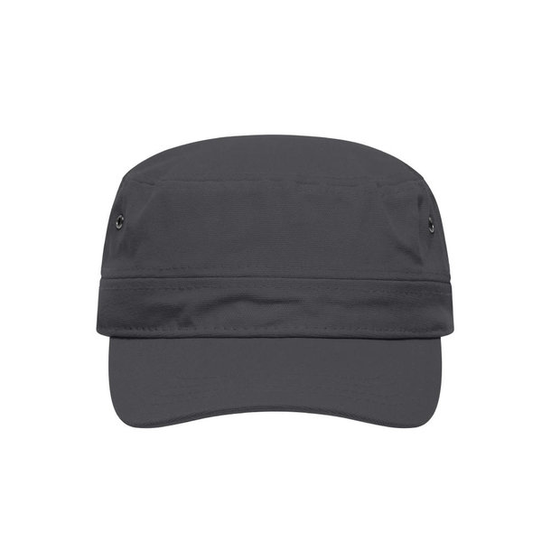 Military Cap-Trendiges Cap im Military-Stil aus robustem Baumwollcanvas