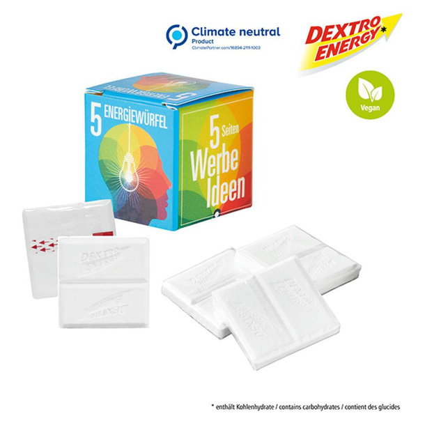 Mini Promo-Würfel mit DEXTRO ENERGY*