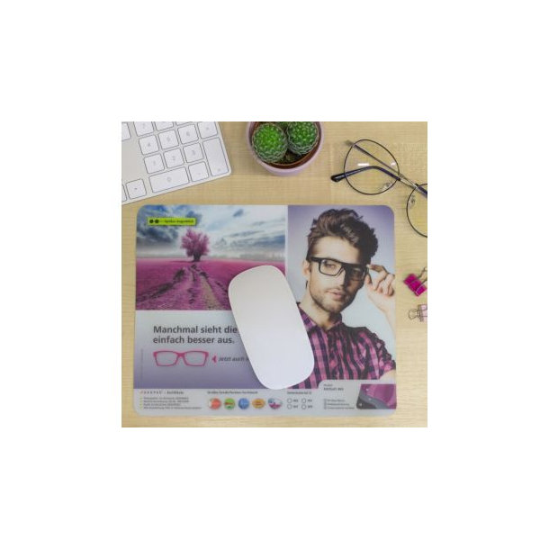 Mousepad AXOSoft 400, 24 x 19,5 cm rechteckig, 1,1 mm dick