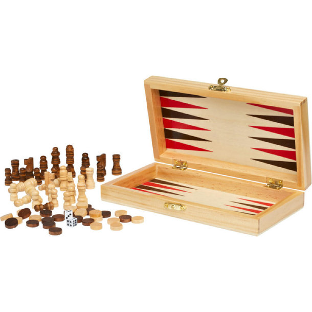 Mugo 3-in-1 Spieleset aus Holz