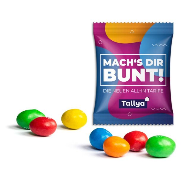 M&M\'s Peanuts im Werbetütchen