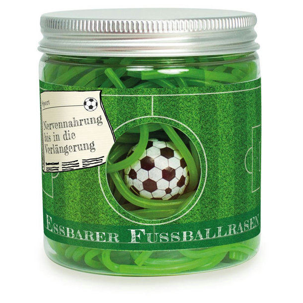 Naschdose Essbarer Fußballrasen