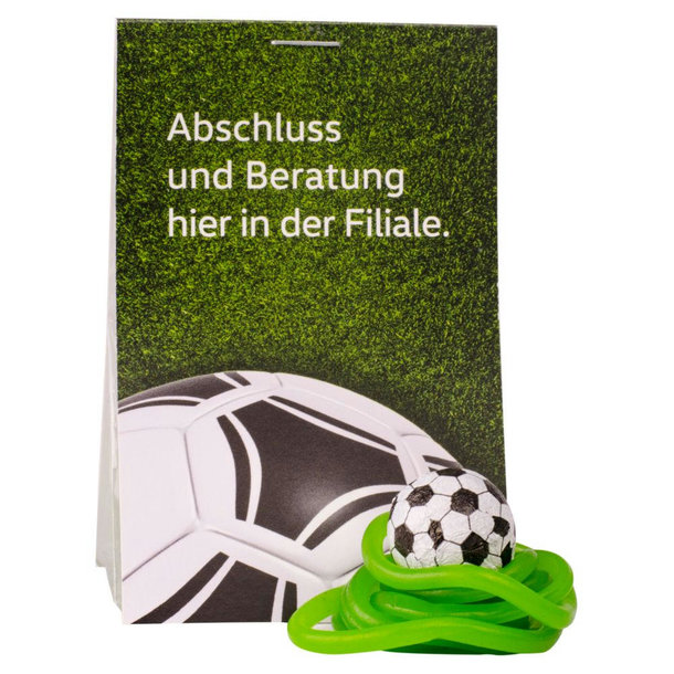 Naschtasche Essbarer Fußballrasen