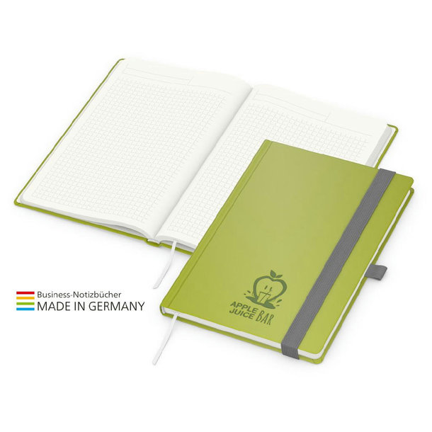 Notizbuch Organic-Book green+blue