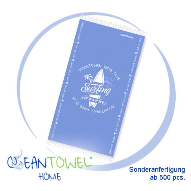 OceanTowel HOME, Handtuch, ca. 45 x 100 cm, Sonderanfertigung