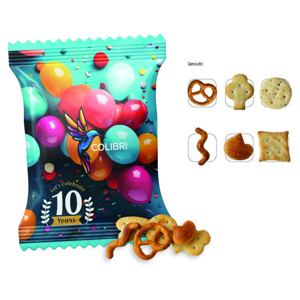 Party Mix Werbetüte, 10 g, Inhalt: Party Mix