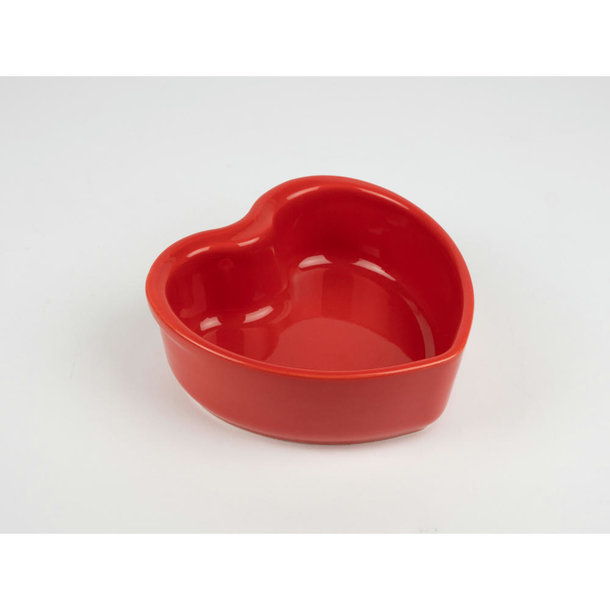 Peugeot For You Keramik Herzform Duo rot 13,5 cm