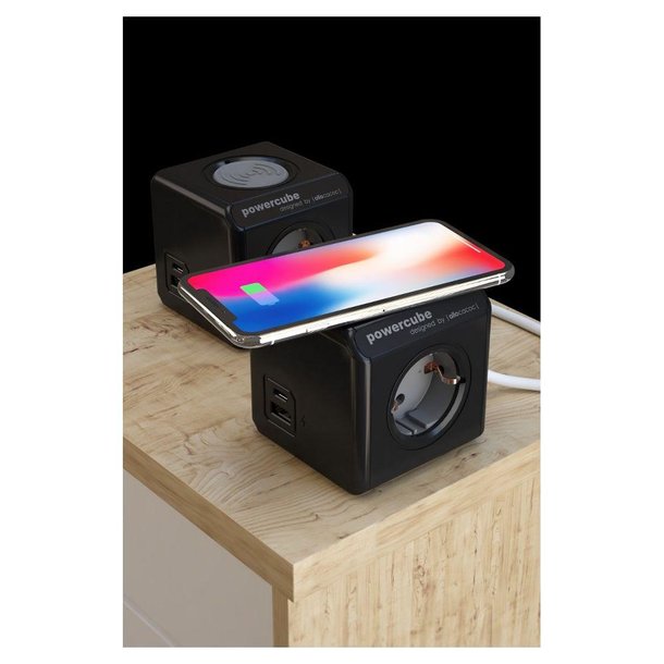 PowerCube Extended USB A+C Wireless charger