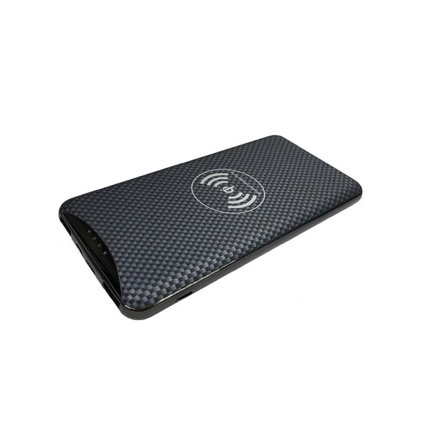 Powerbank PB-47 QI Wireless Charging 10000 mAh Schwarz