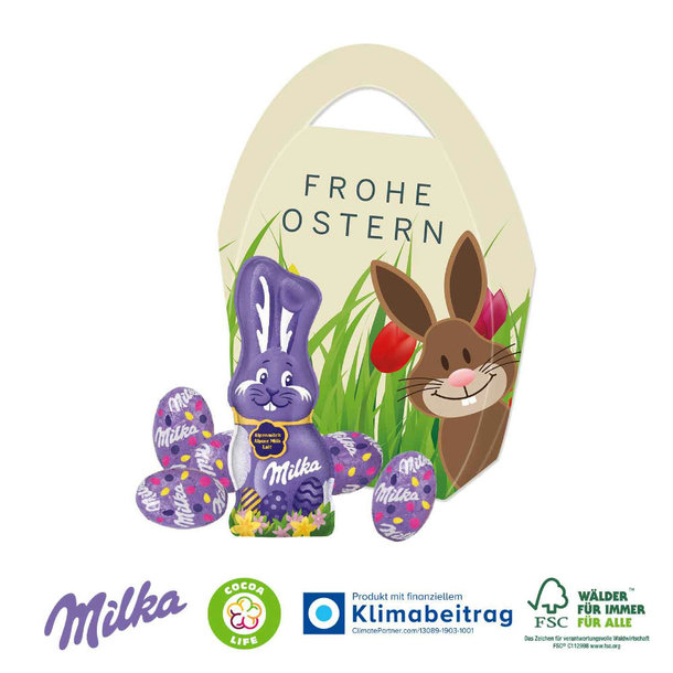 Premium „Osterei“ mit Milka Schokoladenmischung