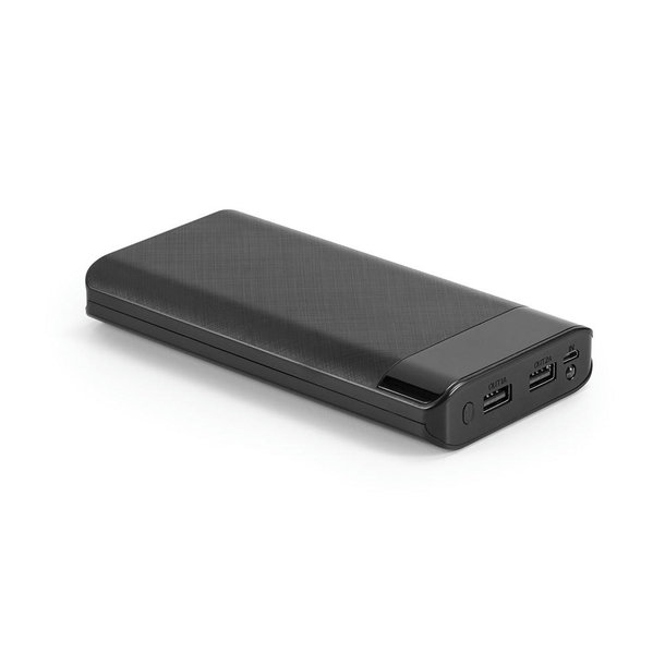 RAMAN. Tragbare Powerbank aus ABS mit 16\'000 mAh Kapazität