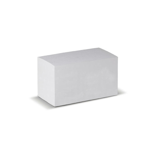 Rechteckiger Zettelblock 15x8x8.5cm