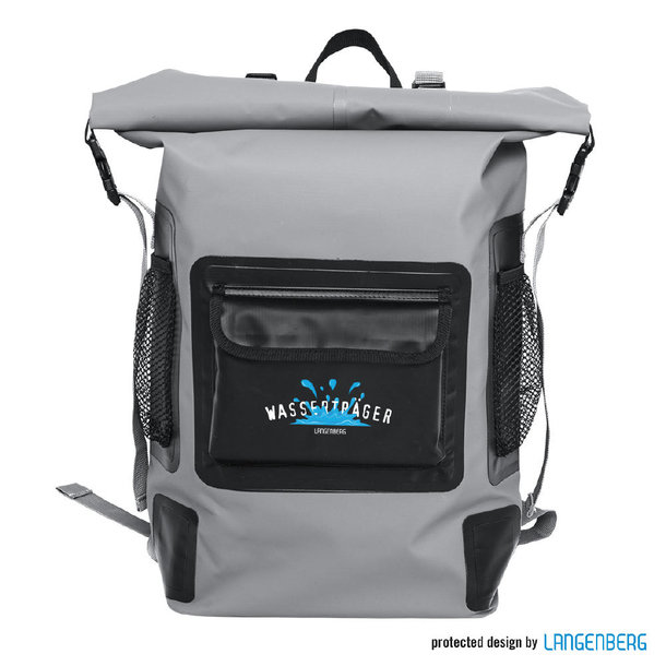 Rollup-Rucksack AQUA