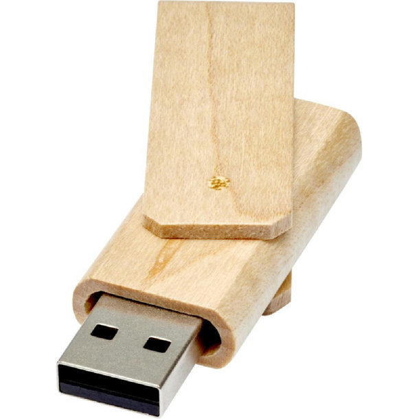 Rotate USB Stick aus Holz