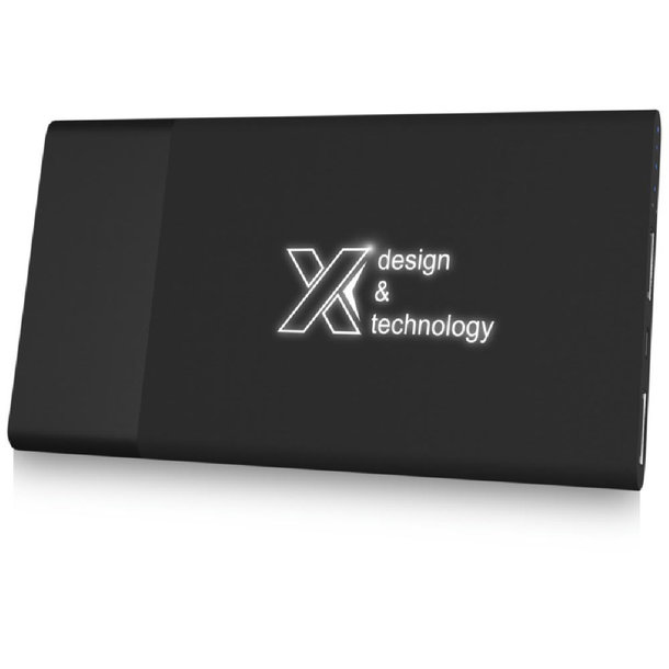 SCX.design P20 5000 mAh Powerbank mit Leuchtlogo