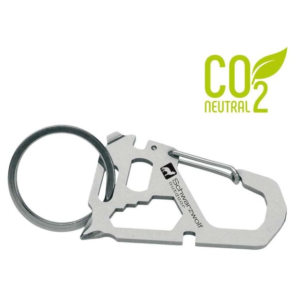 Schwarzwolf outdoor® ANTISANA Keyring Multitool