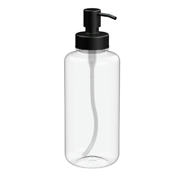 Seifenspender "Deluxe" 1,0 l, klar-transparent