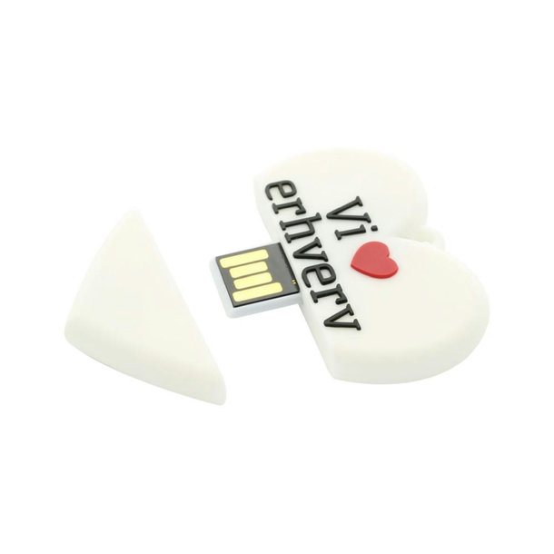 Sonderform Slim USB 2.0 COB 64 MB PMS-Wunschfarbe