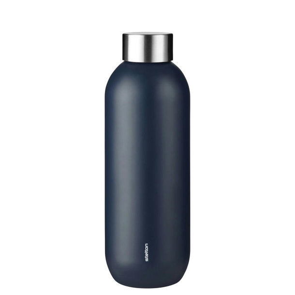 Stelton Keep Cool Isolierflasche 600ml soft deep ocean