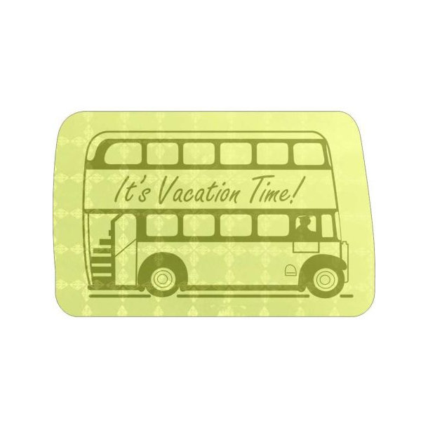 Sticker S-12 Bus 73 x 48 mm