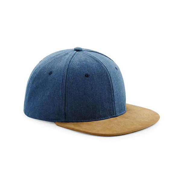 Suede Peak Snapback