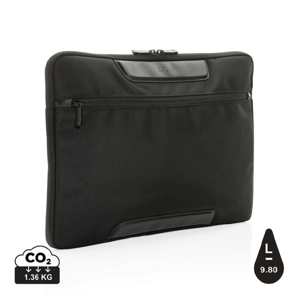 Swiss Peak AWARE™ RPET Voyager 15.6" Laptop-Sleeve