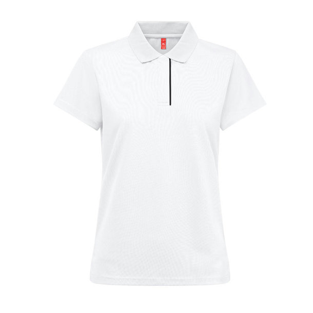 THC DYNAMIC WOMEN WH. Technisches Poloshirt für Damen