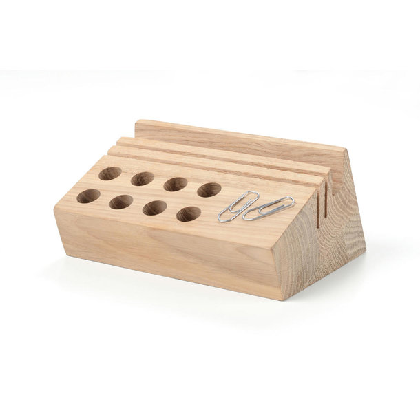 TROIKA Schreibtisch Organizer HOLZWEG PEN STAND