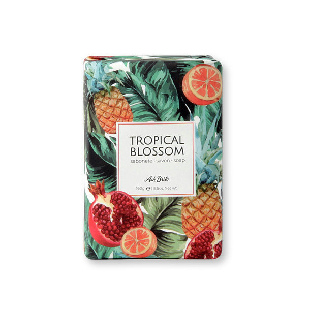 TROPICAL BLOSSOM. Mit Olivenöl angereicherte Seifen (160 g)