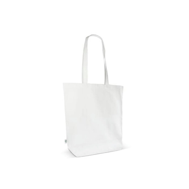 Tasche GOTS Farbe lange Henkel 270g/m² 42x12x43 cm