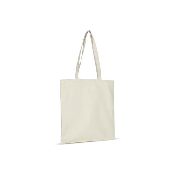 Tasche OEKO-TEX® natur lang 220g/m² 38x42 cm