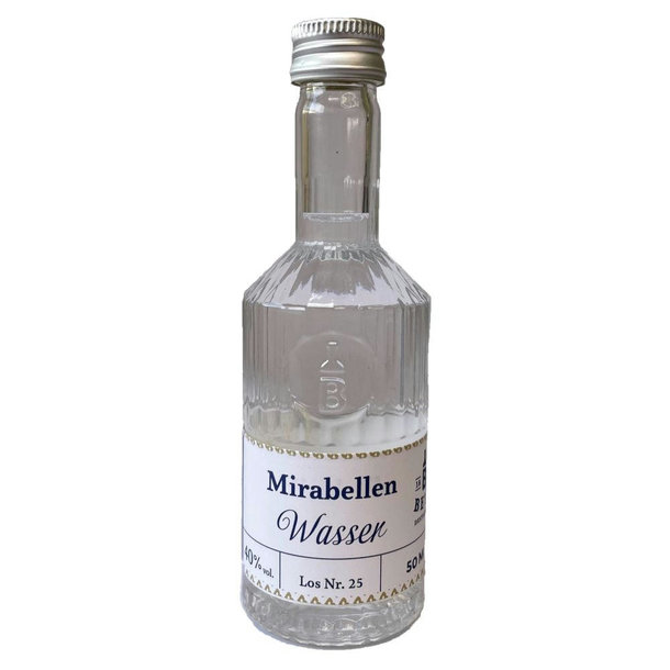 Tastingflasche 50ml Mirabellenwasser