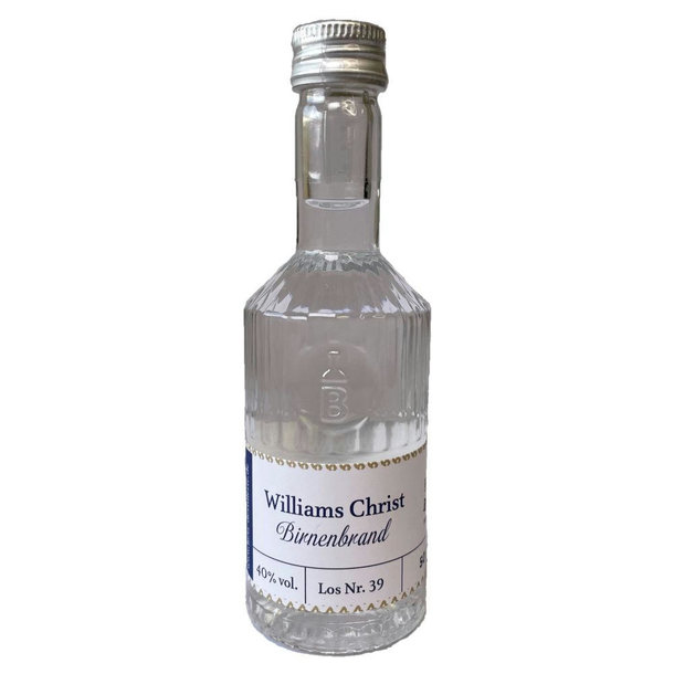 Tastingflasche 50ml Williams Christ Birnenbrand