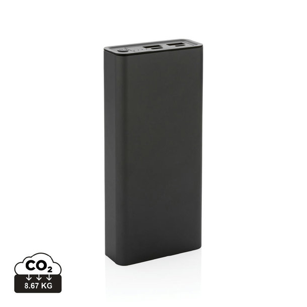 Terra 20.000mAh 20W Powerbank aus RCS recyceltem Aluminium