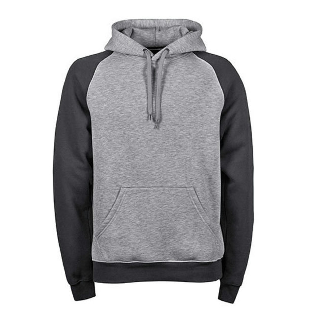 Two-Tone Hooded Sweatshirt