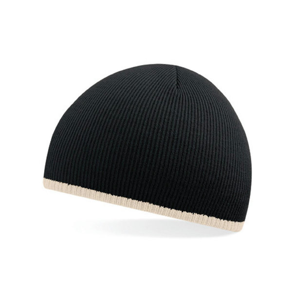 Two-Tone Pull-On Beanie