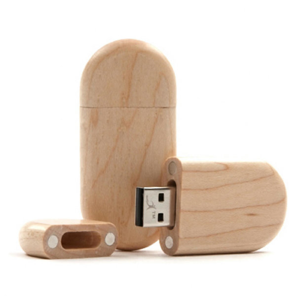 USB-Stick Holz Trailer