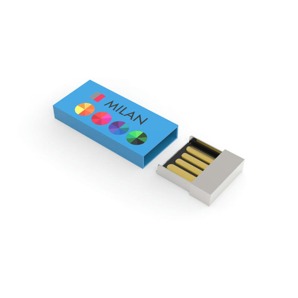 USB Stick Milan 3.0 Cobalt Blue, 16 GB Premium