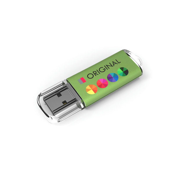 USB Stick Original Oscar Green, 2 GB Basic