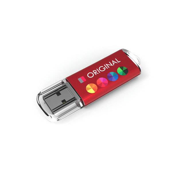 USB Stick Original Oscar Red, 2 GB Basic