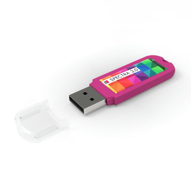 USB Stick Spectra 3.0 Delta Fuchsia, 16 GB Premium