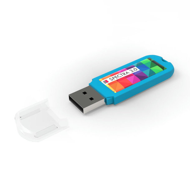 USB Stick Spectra 3.0 Delta Light Blue, 16 GB Premium