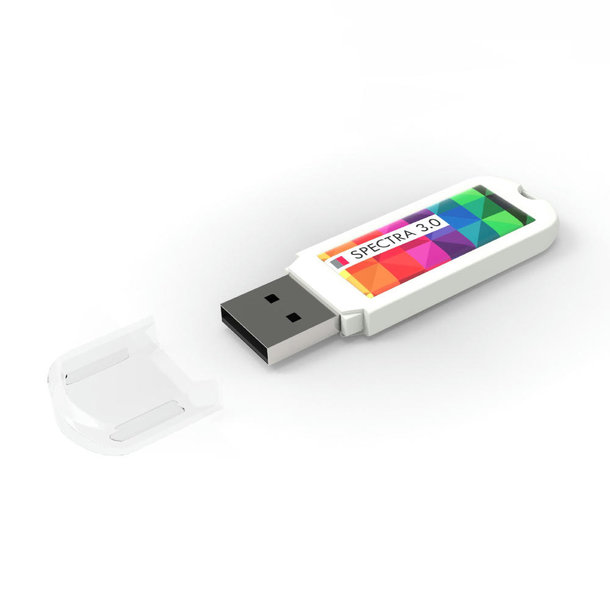 USB Stick Spectra 3.0 Delta White, 16 GB Premium